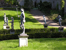 Statues in the Hercules Garden