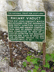 NTS Sign About Viaduct