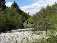 The River Garry in the Pass