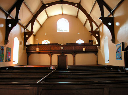 Church Interior, Looking West