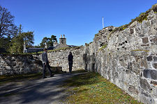 Courtyard With People for Scale