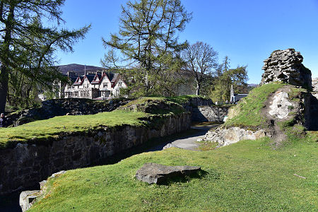 A View Over the Ruins to the Village