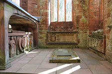 Tombs in the Priory Church