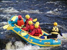 Rafting on the River Orchy