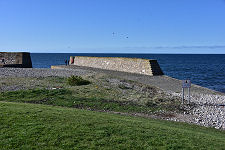 Filled in Harbour at Buckpool