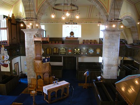 Church Interior from the North Gallery