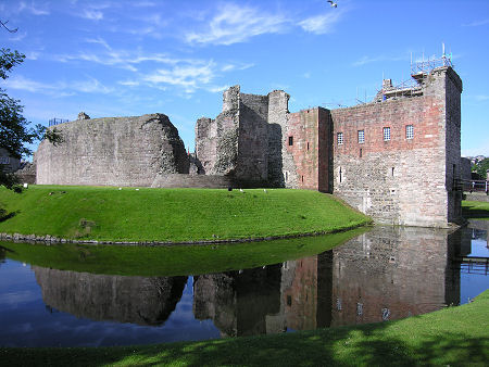 Rothesay Castle from the East