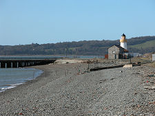 Cairnryan Lighthouse from the Shore