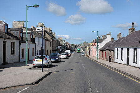 Carnwath Main Street from the East