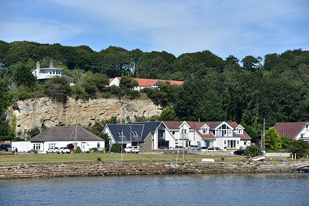 The Two Levels of the Village Seen from the Harbour