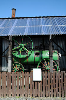 Traction Engine at the Sawmill