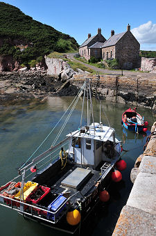 Fishing Boats and Cottages