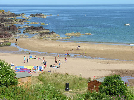 The Beach at Coldingham Bay