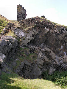 Castle Standing Above the Quarry