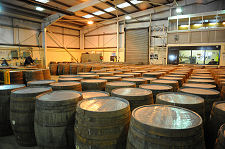 Finished Casks and Testing Area