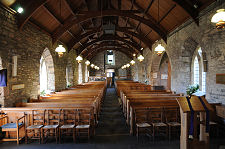 Interior of the Kirk, Looking West