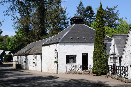 Glenturret Distillery, with the Bonded Warehouses in the Background