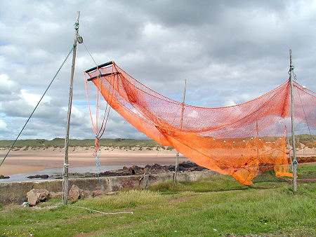 Drying Nets and the Bay of Cruden