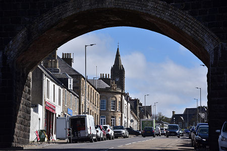 Cullen Seen Through the Railway Arch