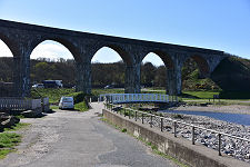 Viaduct and Footbridge to Beach