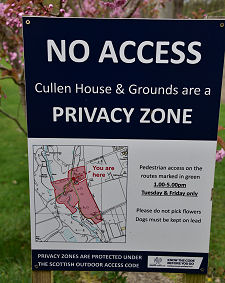 Privacy Area Sign