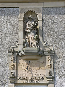 Sundial on the South Front