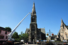 St Margaret's Church Under Repair