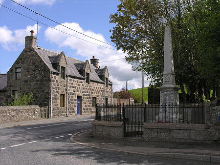 War Memorial at the East end of the Village