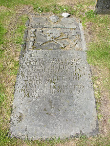 Gravestone Dated October 1733