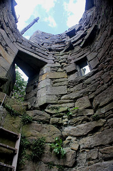 Interior of Narrow Turret