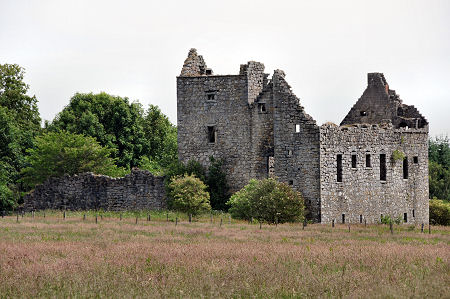 Torwood Castle from the South-West