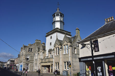 Dingwall High Street and Museum