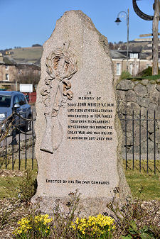 John Meikle VC MM Memorial