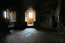 Inside the de Vaux Drum Tower
