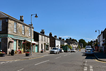 Looking East Along Bridge Street