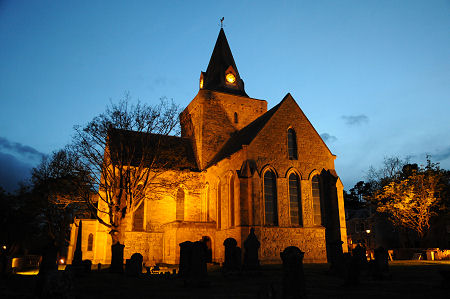 Another View of the Floodlit Cathedral