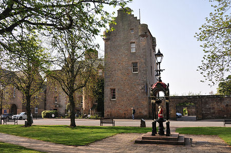 Dornoch Castle Hotel from Cathedral Green