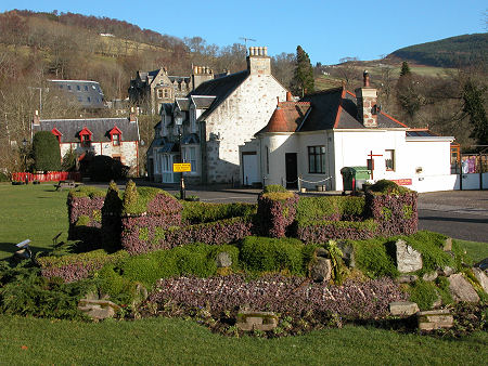 Floral Urquhart Castle on the Village Green