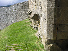 Inside Wall of Motte