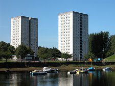Flats Overlooking the River Leven