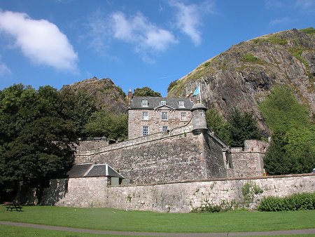 Dumbarton Castle from the Riverside