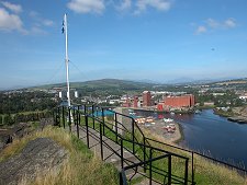 Dumbarton from White Tower Crag