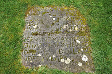Grave Slab Dated 1711