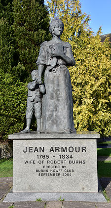 Nearby Statue of Jean Armour