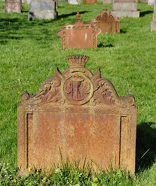 Cast Iron Grave Markers