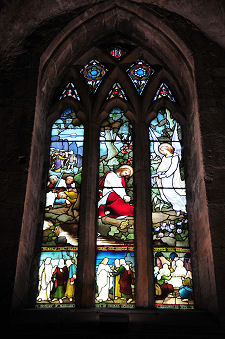 Stained Glass in Old Church