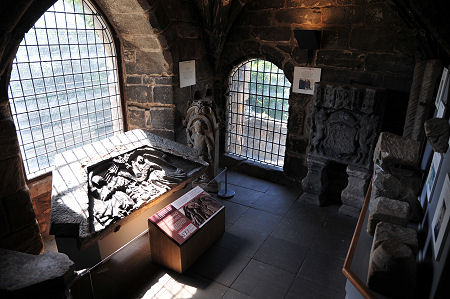 Display of Carved Stones in the Gatehouse