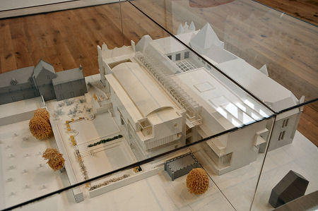 Display Model of the Library & Galleries