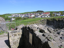 Dunure from the Castle