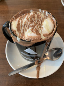 Hot Chocolate at Cocoa Mountain
